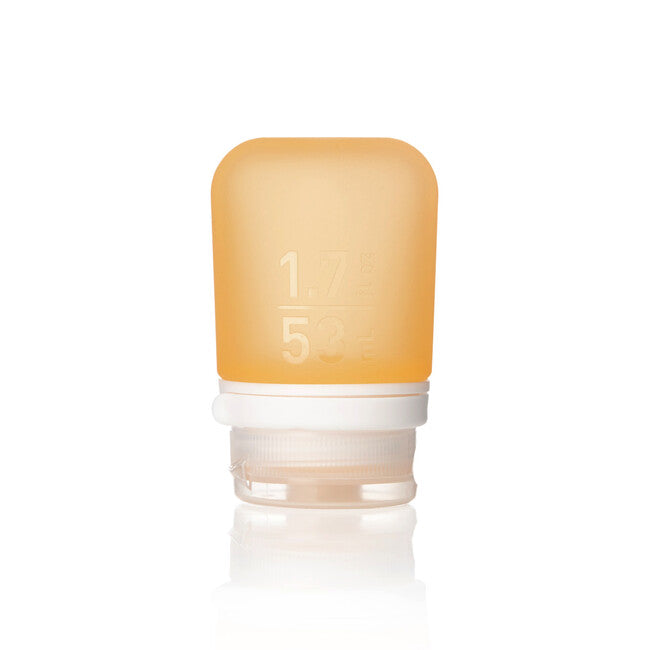 Humangear GoToob+ Σιλικόνη Φιάλη Ταξιδίου, Πορτοκαλί, 53 ml