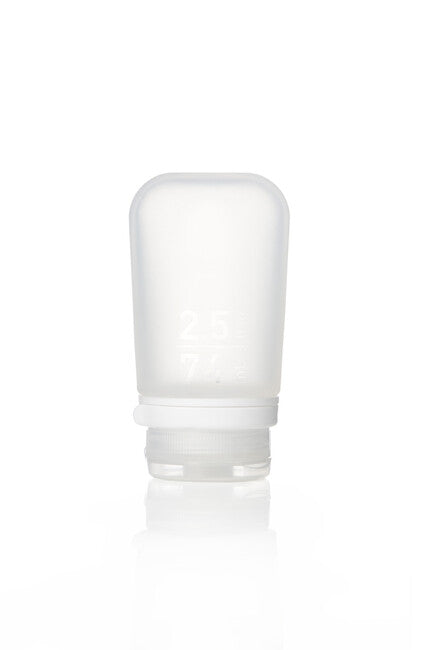 Humangear GoToob+ Φιάλη Ταξιδίου από Σιλικόνη, 74 ml, Διάφανη
