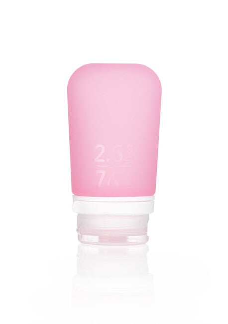 Humangear GoToob+ Σιλικόνη Φιάλη Ταξιδίου, Ροζ, 74 ml