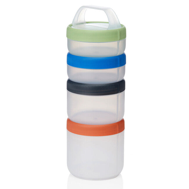 Humangear Stax Twist & Go L αρθρωτό δοχείο, συσκευασία 4 τεμαχίων