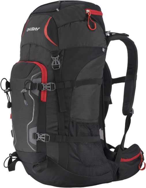 HUSKY Sloper Σακίδιο Εξερεύνησης / Πεζοπορίας 45 l, μαύρο