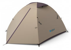 Husky Bizam 2 Plus trekking tent for 2 persons, Black Coating light brown