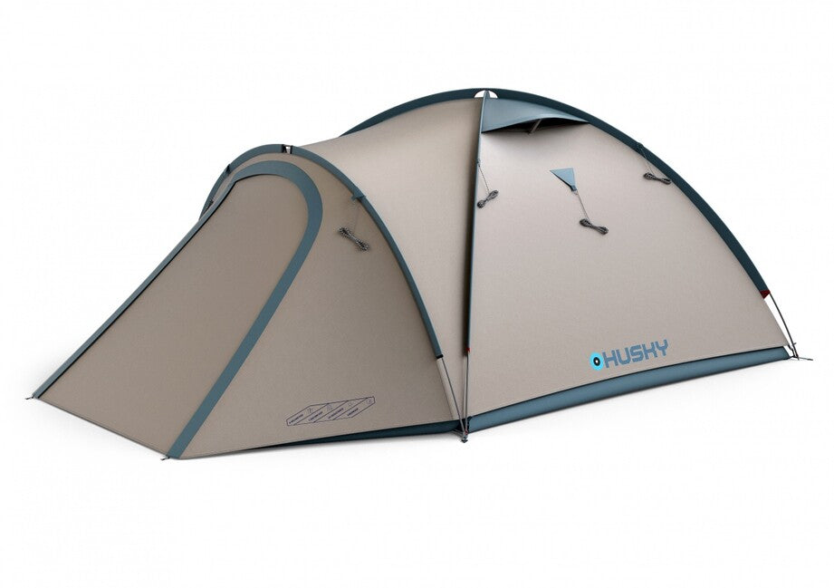 Husky Bizon 4 Classic rodinný stan pre 4 osoby, light grey