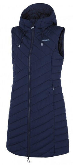 HUSKY Napi women's hardshell vest, dark blue