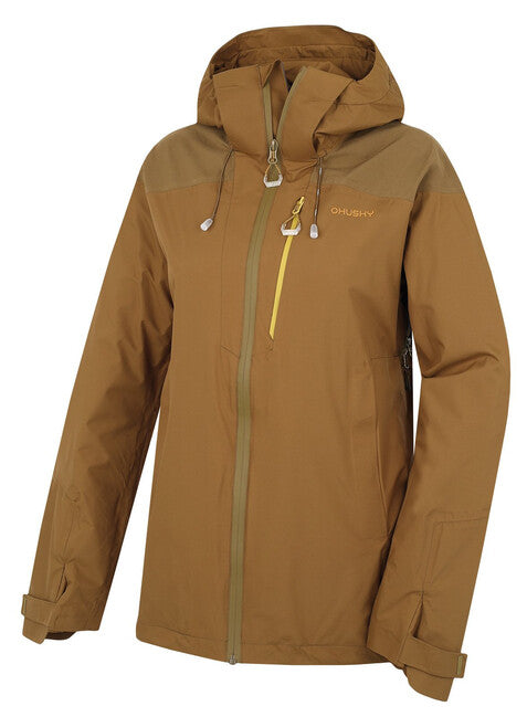 HUSKY Nicker Hardshell Μπουφάν γυναικείο, σκούρο χακί