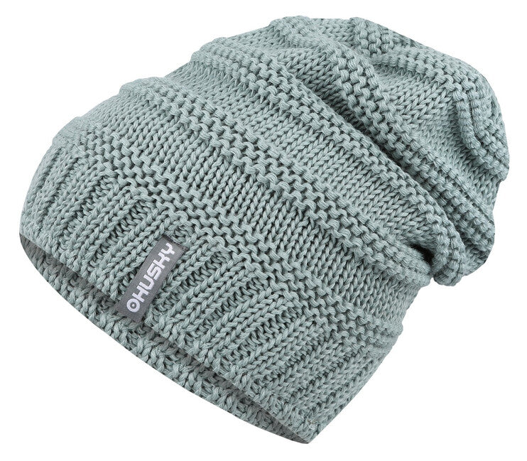 HUSKY Merhat 5 merino σκούφος γυναικείο, ανοιχτό μέντα