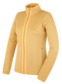 HUSKY Artic Zip γυναικείο φούτερ με φερμουάρ, κίτρινο