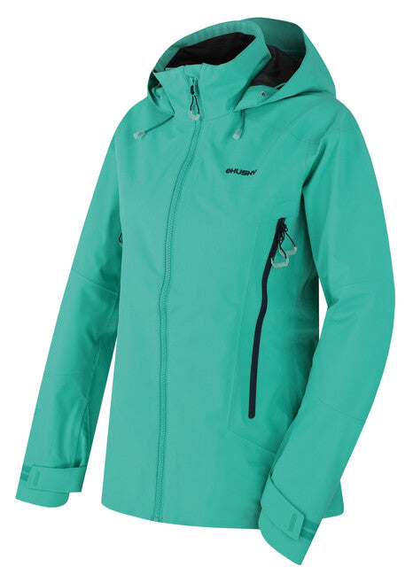 HUSKY Nakron Μπουφάν Outdoor Γυναικείο L, τιρκουάζ