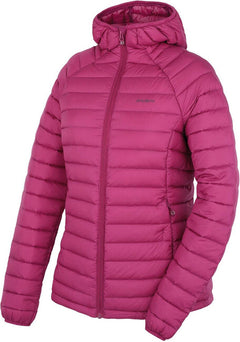 HUSKY Dreeser women's down jacket, dark magenta