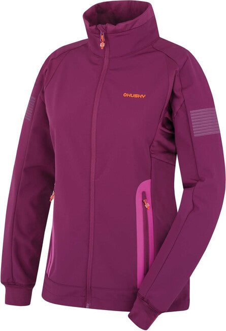 HUSKY Scooby γυναικείο softshell μπουφάν, μπορντό