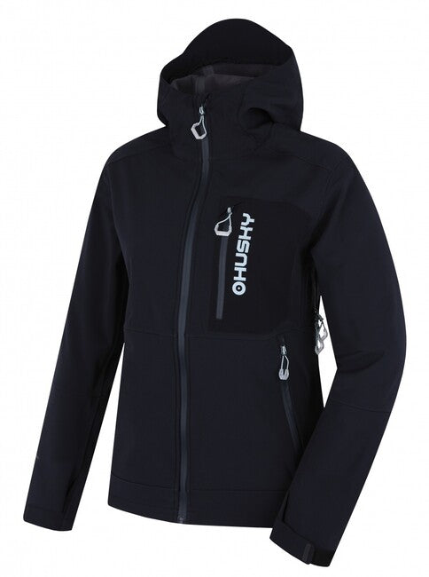 HUSKY Samai Μπουφάν Softshell Γυναικείο, Μαύρο