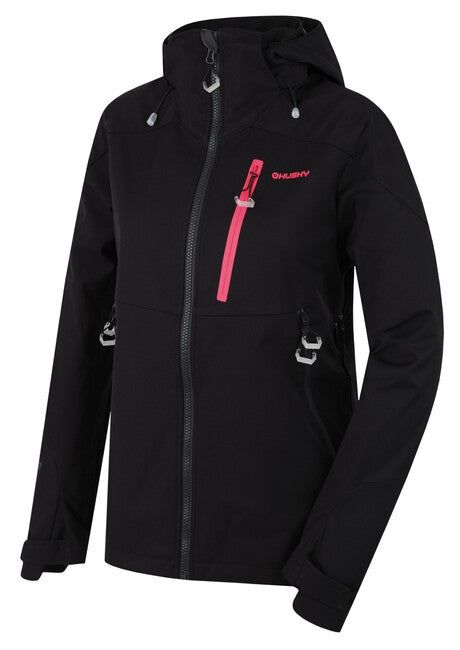 HUSKY Sauri Μπουφάν Softshell Γυναικείο, Μαύρο