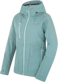 HUSKY Sevan women's softshell jacket, grey green