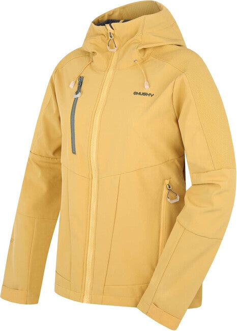HUSKY Sevan Μπουφάν Softshell Γυναικείο, Κίτρινο