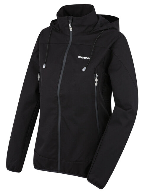 HUSKY Sonny Μπουφάν Softshell Γυναικείο, Μαύρο