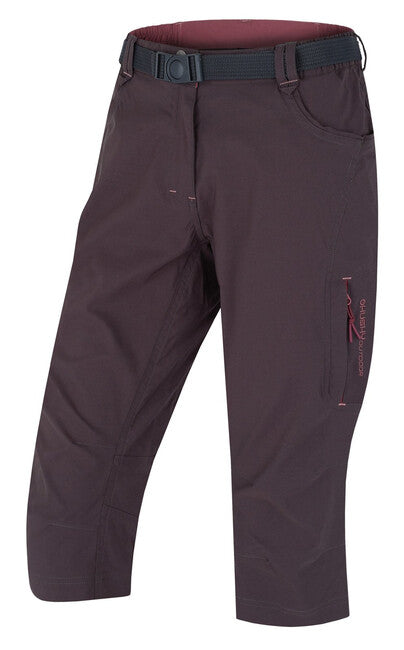 HUSKY Klery 3/4 women's trousers, L graphite