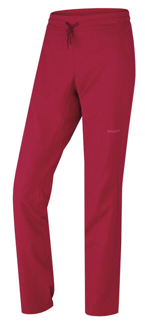 HUSKY Speedy Long παντελόνι outdoor γυναικείο, πορτοκαλί-κόκκινο, L