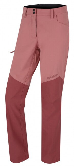 HUSKY Kavia Παντελόνι Softshell Γυναικείο, Κόκκινο Κρασί