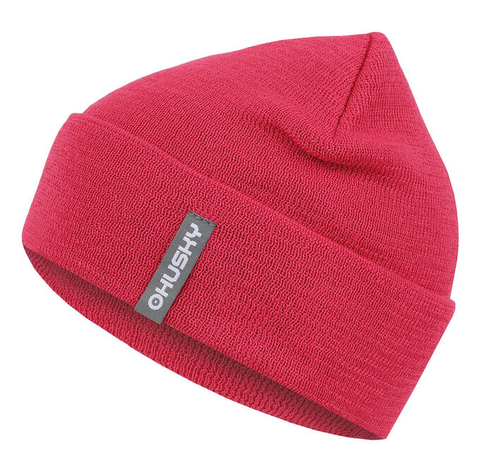 HUSKY Merhat 6 merino σκούφος παιδικός, ροζ