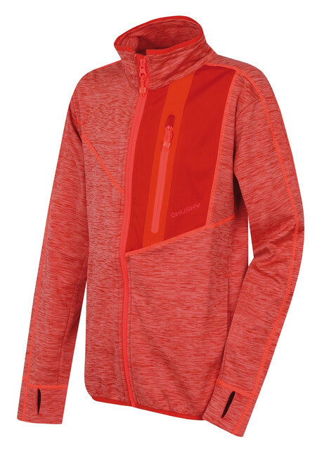 HUSKY Ane K kids' zip-up sweatshirt, light brick
