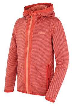 HUSKY Artic Zips K kids' hoodie, red/black blue