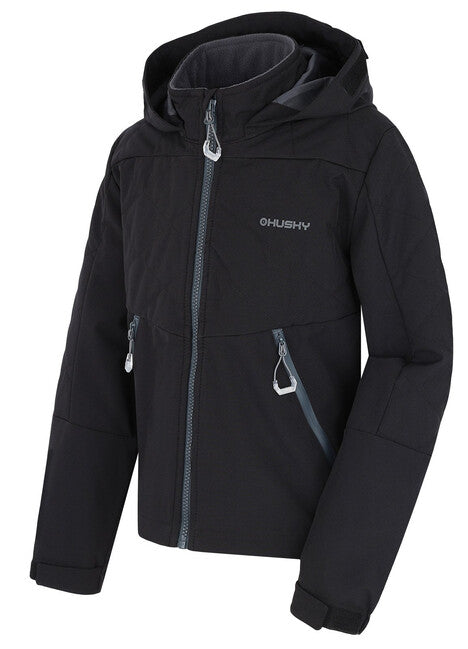 HUSKY Salex K φούστερ softshell παιδικό, μαύρο