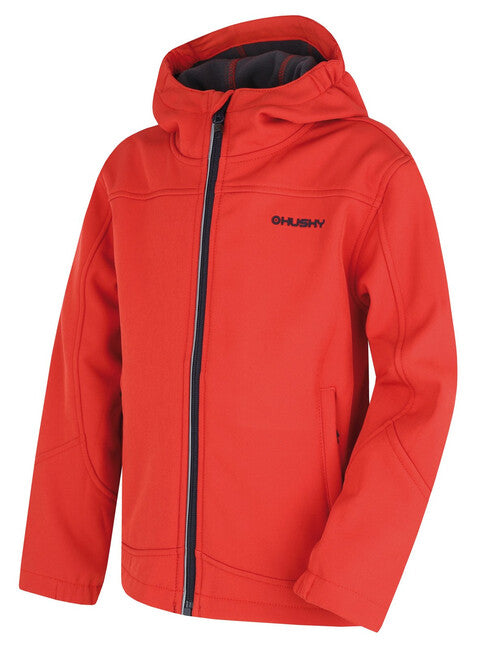 HUSKY Simbo K Μπουφάν Softshell Παιδικό, Κόκκινο