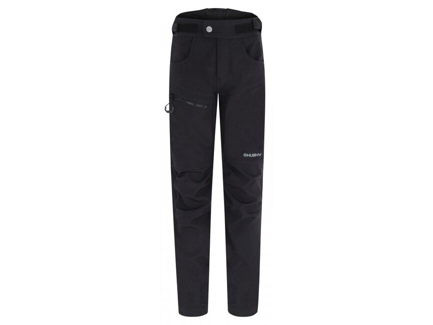 HUSKY Keson K παντελόνι παιδικό softshell, μαύρο