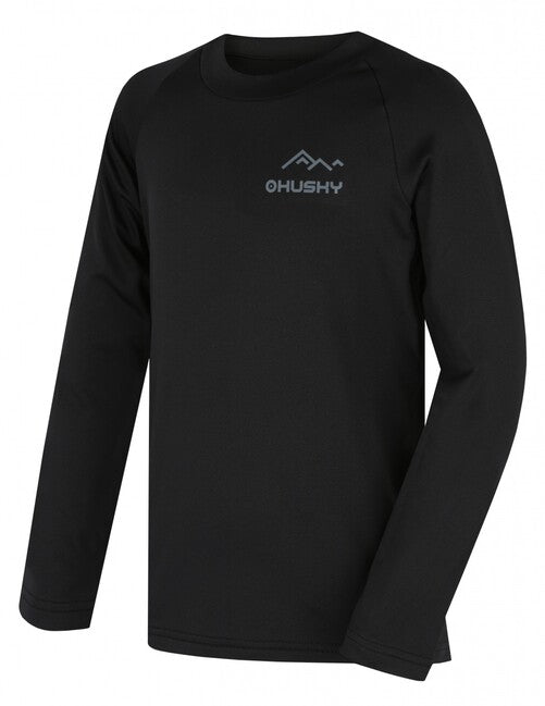 HUSKY Active Winter Tombo σετ θερμικών ενδυμάτων παιδικό, μαύρο