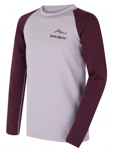 HUSKY Active Winter Tombo σετ θερμικών, παιδικό, μωβ