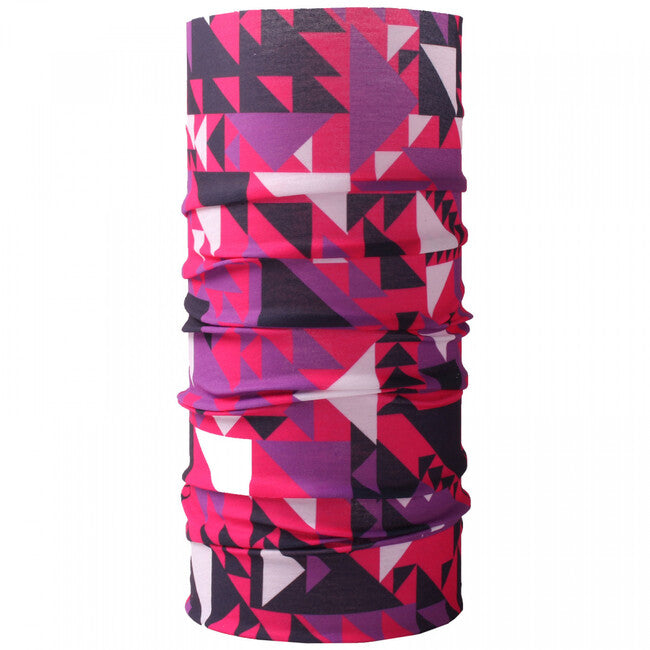 HUSKY Printemp Πολυλειτουργικό Σάλι, pink triangle, UNI