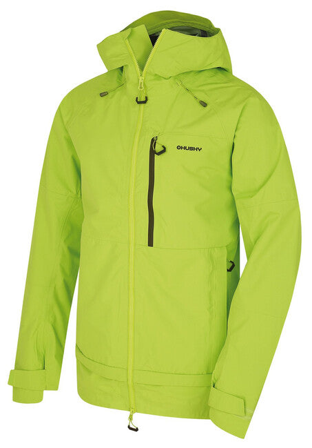 HUSKY Nanook M Μπουφάν Hardshell Ανδρικό, Φωτεινό Πράσινο