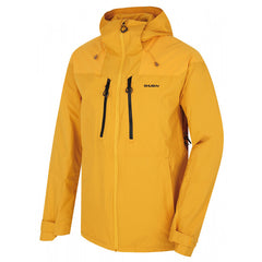HUSKY Nicker men's hardshell jacket, light mustard