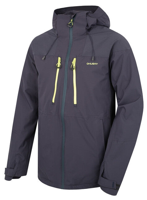 HUSKY Nicker Μπουφάν Hardshell Ανδρικό, Σκούρο Γκρι