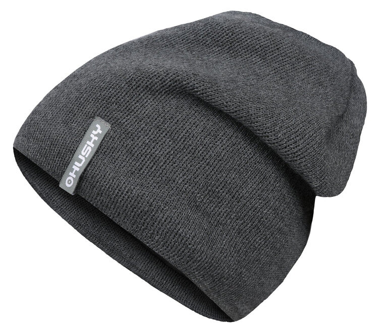 HUSKY Merhat 3 Merino Σκούφος Ανδρικό, Ανοιχτό Γκρι Melír