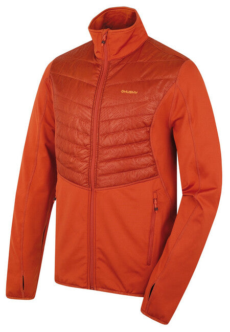 HUSKY Airy men's sweatshirt, brick orange