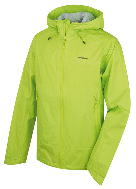 HUSKY Lamy 3 μπουφάν Outdoor ανδρικό, φωτεινό πράσινο