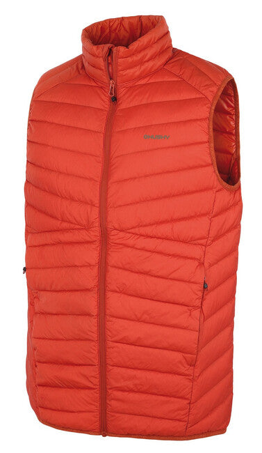 HUSKY Dresles Πουπουλένιο Γιλέκο ανδρικό, brick orange