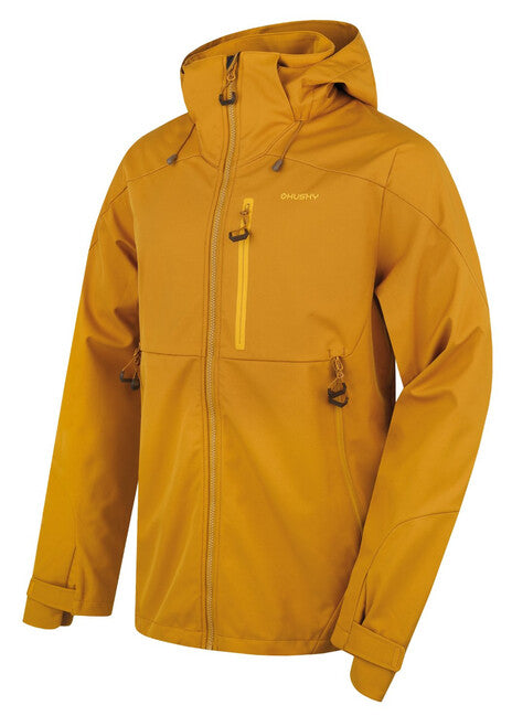 HUSKY Sauri Μπουφάν Softshell Ανδρικό, Μουστάρδα