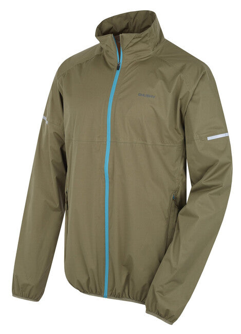 HUSKY Solei απλό μπουφάν softshell ανδρικό, σκούρο χακί