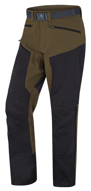HUSKY Krony men's outdoor trousers, dark khaki