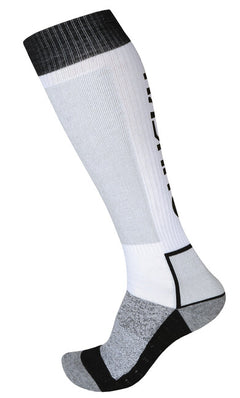 HUSKY Snow Wool Socks, White/Black