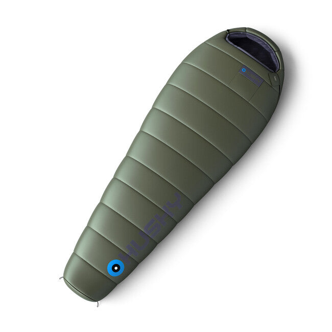 HUSKY RUBY Κsleeping Bag, σκούρο πράσινο