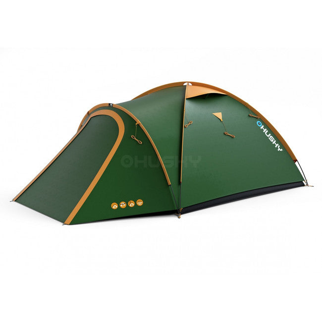 HUSKY Outdoor Σκηνή Bizon 4 Classic, πράσινο