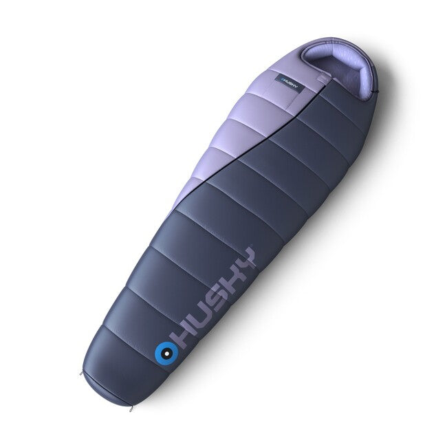 HUSKY Ember Γυναικείο Συνθετικό Τρίσεζον Υπνόσακο -15, Μπλε/Ροζ