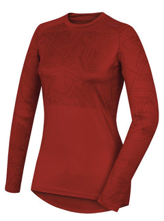 HUSKY Active Winter Termoprádlo women's long-sleeve t-shirt, red