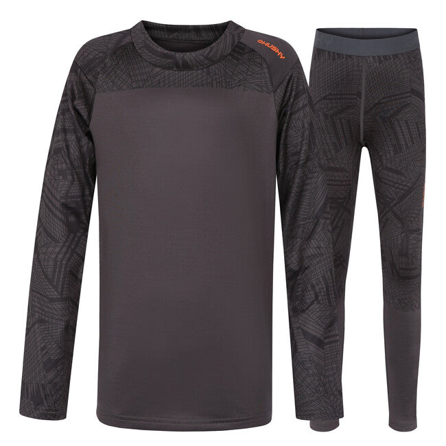 HUSKY Active Winter θερμικό σετ παιδικό, γραφίτης