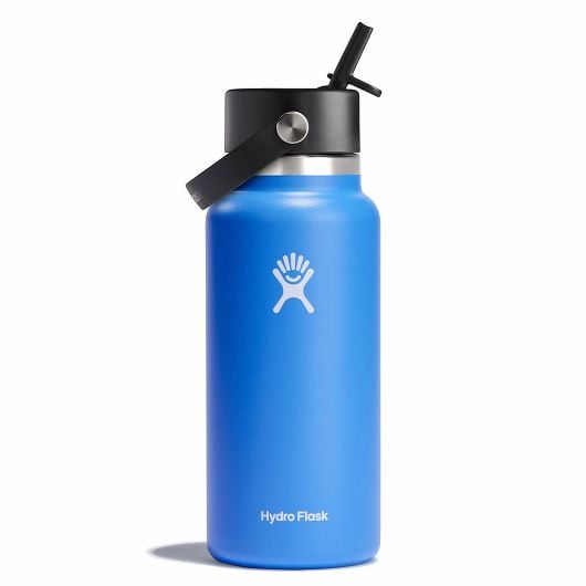 Hydro Flask Wide Flex Straw Cap Θερμικό Μπουκάλι Ευρύ 32 OZ 946 ml με Καπάκι Καλάμι, Cascade