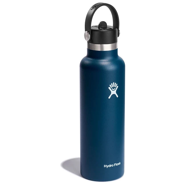 Hydro Flask Standard Flex Straw Cap Θερμός με Καλαμάκι 621 ml OZ, indigo