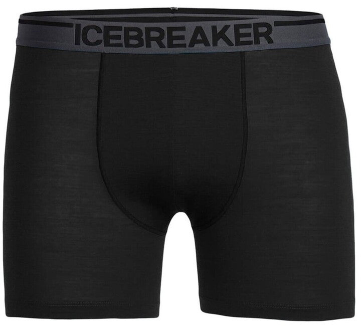 Icebreaker Anatomica ανδρικό εσώρουχο, μαύρο